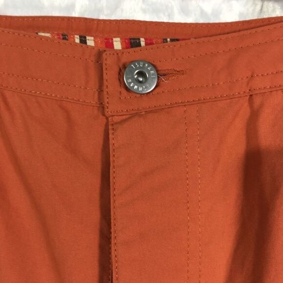 TSUNAMI pumpkin Orange Capri pants EUC 6 hiking - Picture 4 of 13
